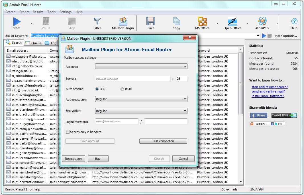 Download email extractor pro
